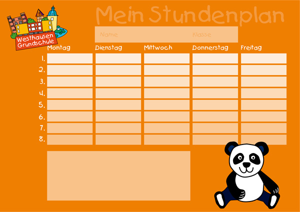 Pandaklasse alt – Westhausen-Grundschule